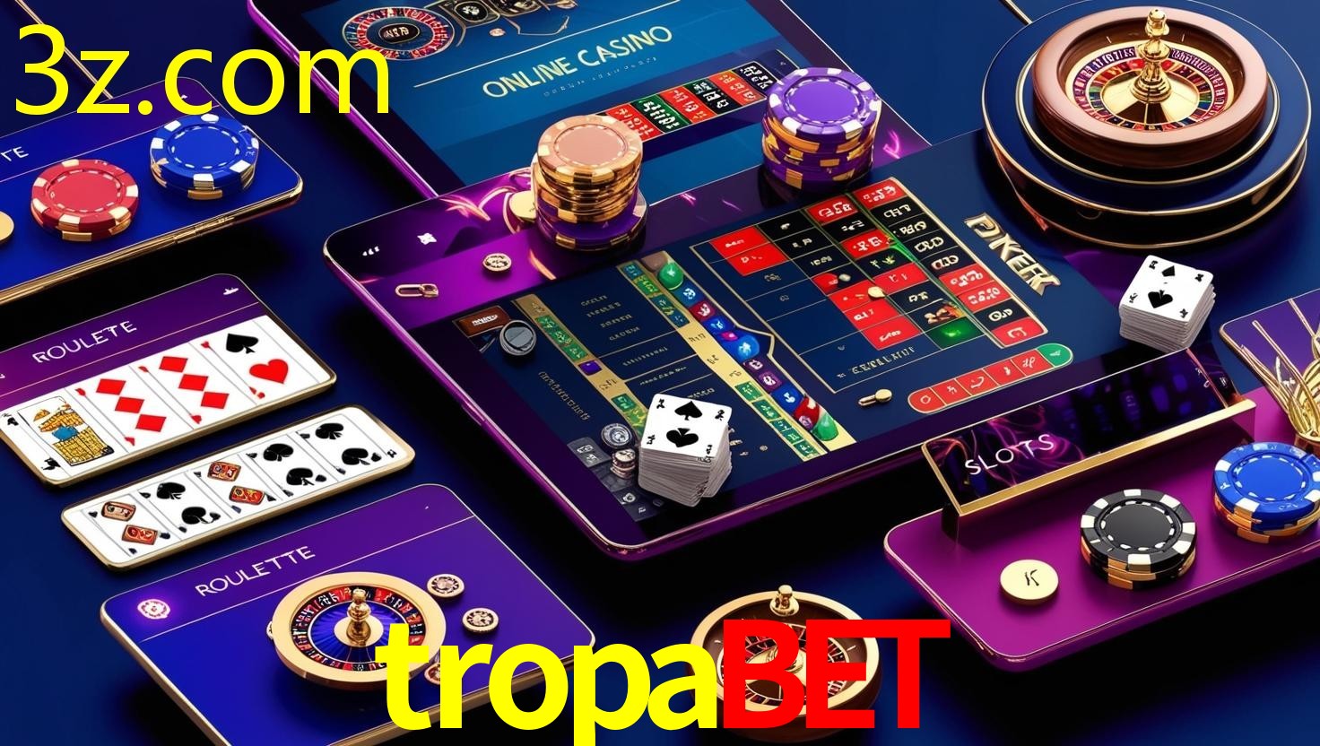 Slots no Site TROPABET.COM